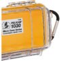 1410356_3.jpg Pelican Waterproof 1030 Micro Case Yellow/Clear