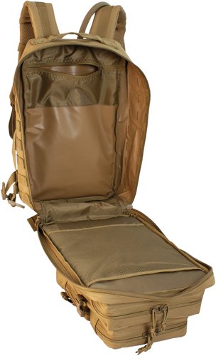 RED ROCK LARGE ASSAULT PACK - COYOTE W/ WEBBING