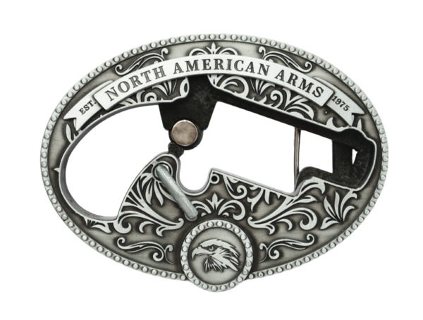BBO-MS.png NORTH AMERICAN ARMS MAGNUM OVAL ORNATE BELT BUCKLE