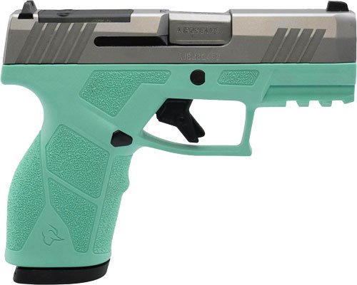 TAURUS GX2 TORO 9MM 13-SHOT - ADJ CYAN/SS  POLYMER