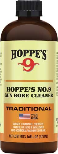 HOPPES #9 GUN BORE CLEANER - 16OZ BOTTLE