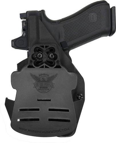 OWBR01A1000R_1.jpg WE THE PEOPLE HOLSTER OWB RH - FOR GLOCK 17 MOS W/OPTIC BLK