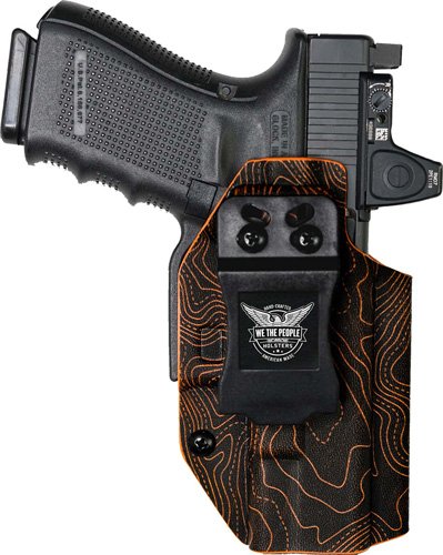 R1301044R_1.jpg WE THE PEOPLE HOLSTER IWB RH - SF HELLCAT PRO ORD TOPO ORANGE