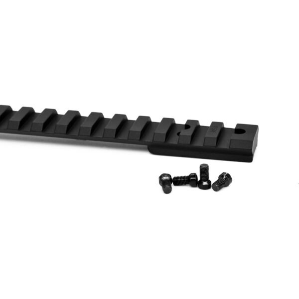 Warne Vapor Picatinny Rail Matte Black 20 MOA Ruger American LA