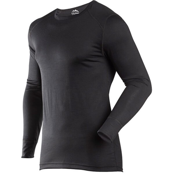 1410556_1.jpg ColdPruf Classic Merino Crew Baselayer Black Medium