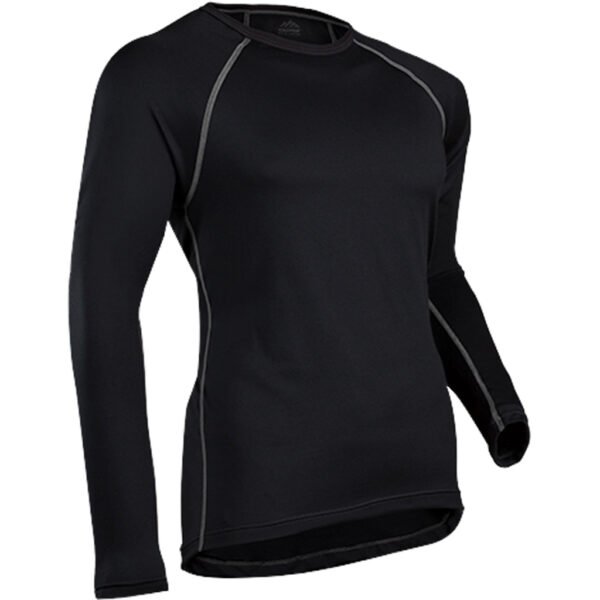 ColdPruf Quest Performance Crew Baselayer Black Medium