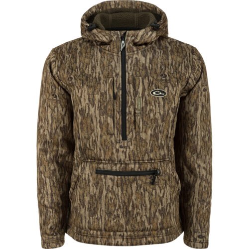 Drake BMF Ultimate Wader 1/4 Zip Hoodie MO OG Shadowgrass Large