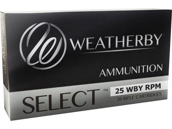 WEATHERBY 25WBY RPM 107GR HAMMER CUSTOM