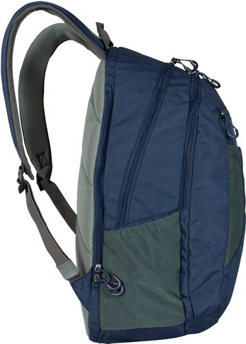 86013NG_SIDE.jpg RED ROCK RIO BACKPACK 22 LITER - LAPTOP FRIENDLY NAVY/GRAY