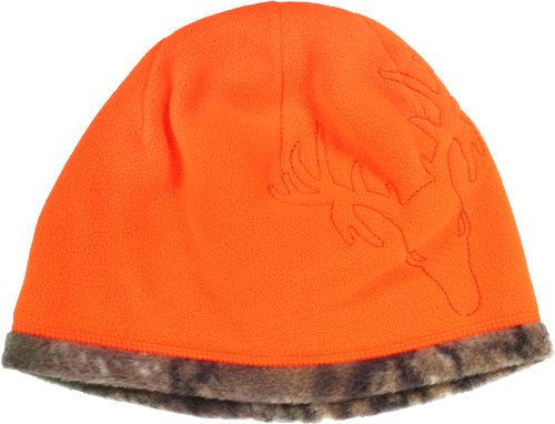 HOT SHOT 220G FLEECE BEANIE - DEBOSSED RT-APX/BLAZE OS