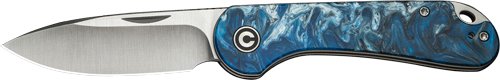CIVIVI KNIFE ELEMENTUM SLIP - JOINT 2.9" BLUE OCEAN/SATIN