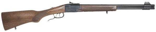 G500190.jpg CHIAPPA DOUBLE BADGER O/U 22LR - 20GA 19" BLUED WOOD