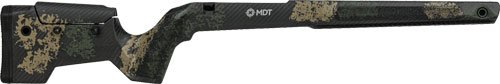 MDT CHASSIS CRBN HUNTER KIT - TIKA T3X SA RH ARCA GREEN/FDE