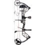 Bear Species XT RTH Bow Package True Timber Strata/Black 45-60 lbs. LH