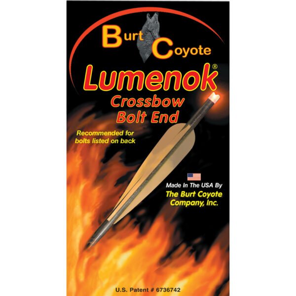 47120_1.jpg Lumenok Crossbow Nocks HD Orange Moon Gold Tip 3 pk.