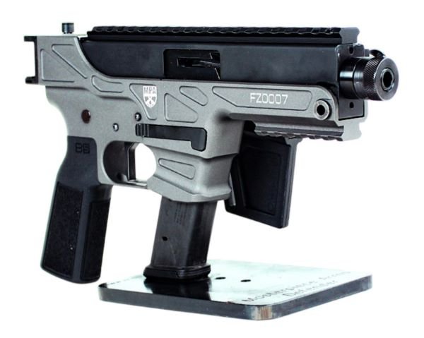 MPA DEFENDER K 9MM - 4.5" TB BLACK/GREY 30RD