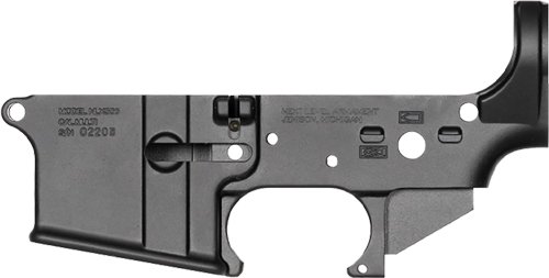 NLA FORGED AR15 LOWER RECEIVER - BLACK